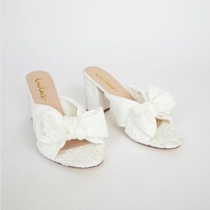 Lulus Dorothea Ivory Knotted High Heel Sandals